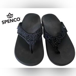 🌺SPENCO Women's Black Sandals